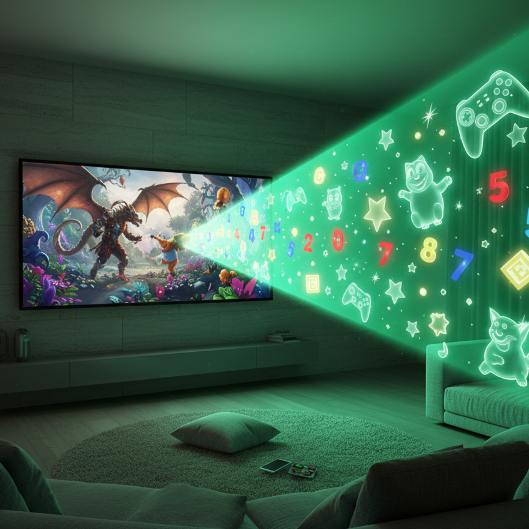 Gyermekműsorok és játékok Smart Aerial TV-n